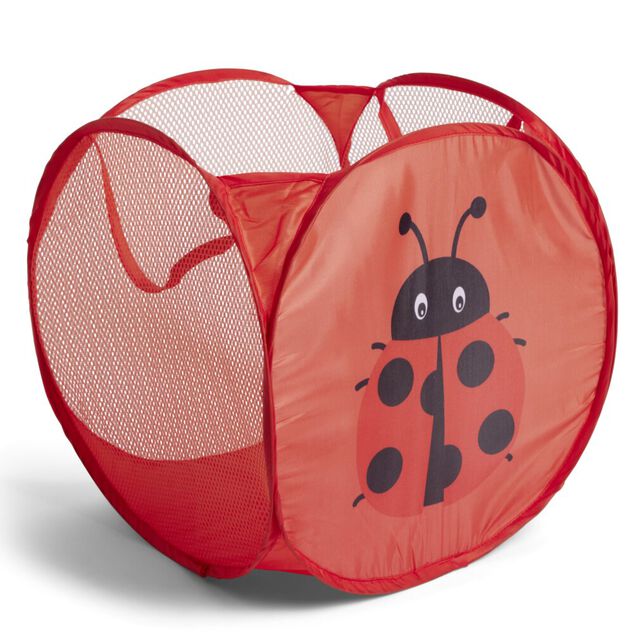 Panier à linge pliable motif enfant 30x30xH30cm (3 modèles)