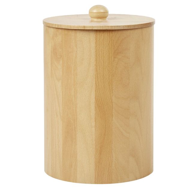 Poubelle salle de bain bambou