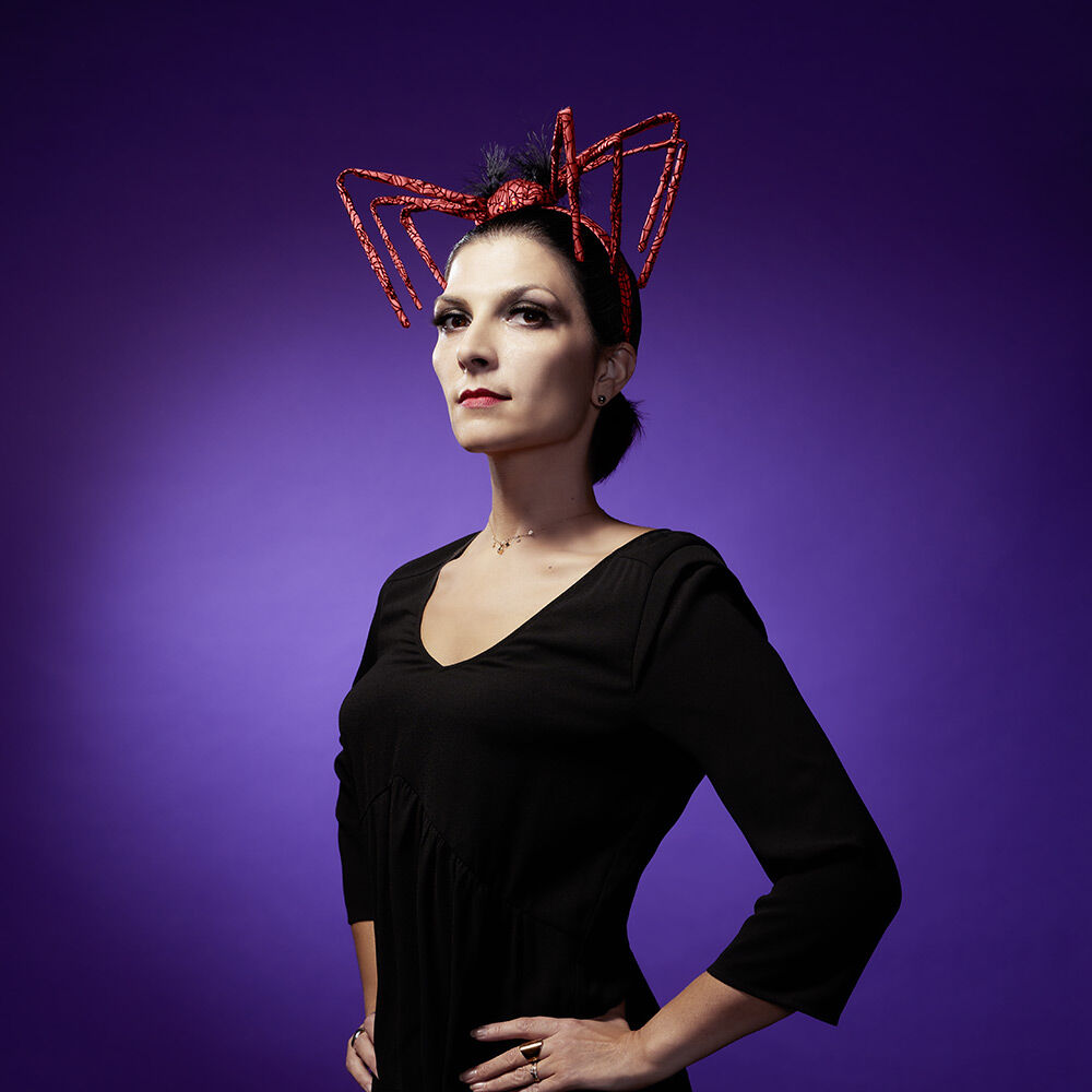 Serre-tête Halloween 2 Pièces - Bandeau Avec Araignée - Accessoire Déguisement Sorcière - Pour Femme Et Enfant - 1