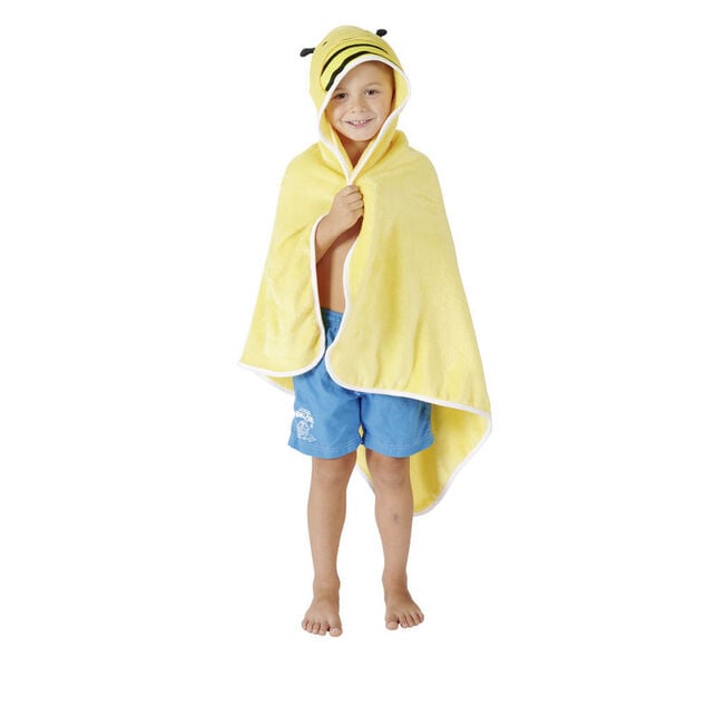 Cape de bain enfant design animaux
