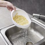 Tamis plastique blanc 22x16xH9cm