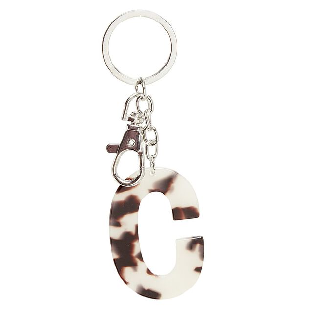 Porte cl&eacute; forme Lettre