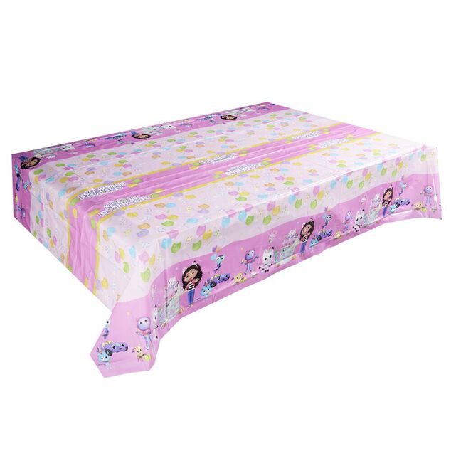 Nappe rectangulaire Gabby's Dollhouse plastique 120x180cm