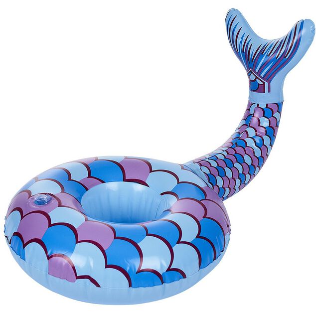 Porte gobelet Funky design sir&egrave;ne bleu et violet