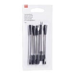 Pique à apéritif inox et plastique x10