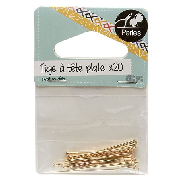 Tiges X20  t&ecirc;te plate PM