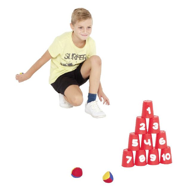 Jeu chamboule tout