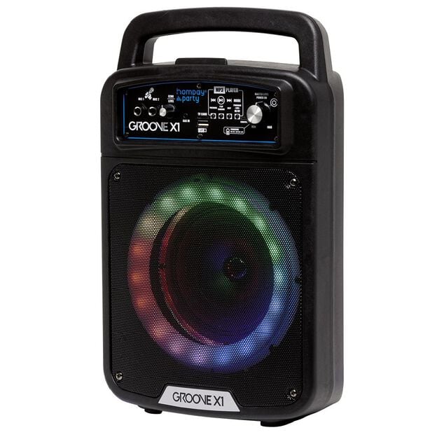 Enceinte Homday Groove X1 sur pied