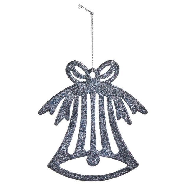 Déco à suspendre paillette argenté - 10 modèles