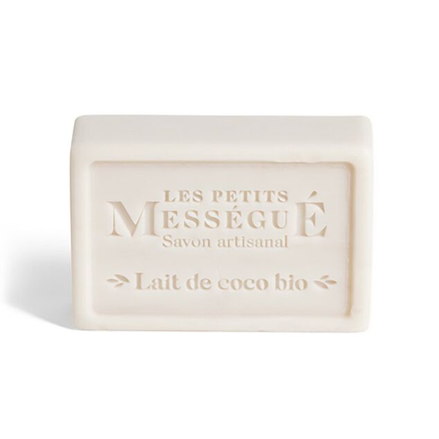 Savon artisanal au lait de coco bio Les Petits Mességué 100gr