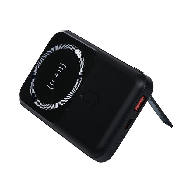 Power bank sans fil magn&eacute;tique charge rapide