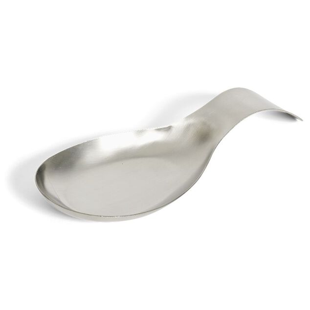 Repose cuill&egrave;re inox gris 19x8x1,5cm