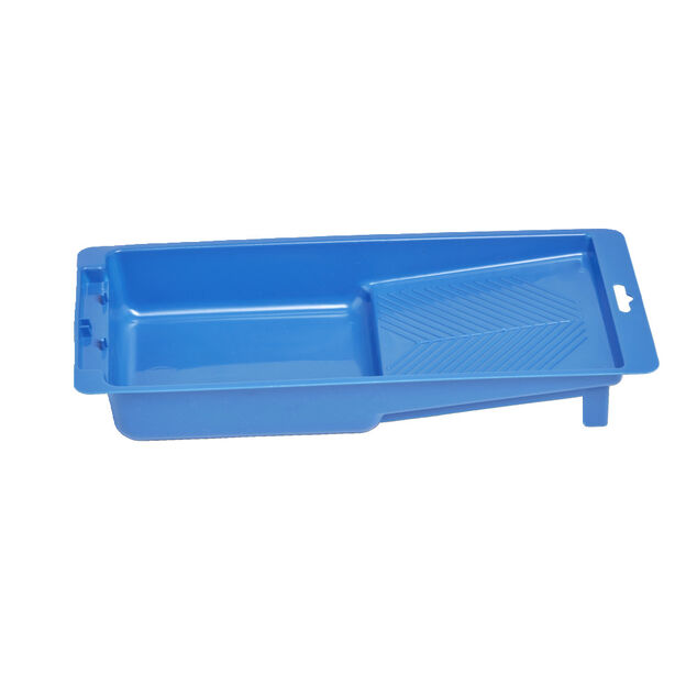 Bac à peinture plastique bleu