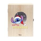 Calendrier de l'Avent en bois à remplir Disney Stitch 24x30cm