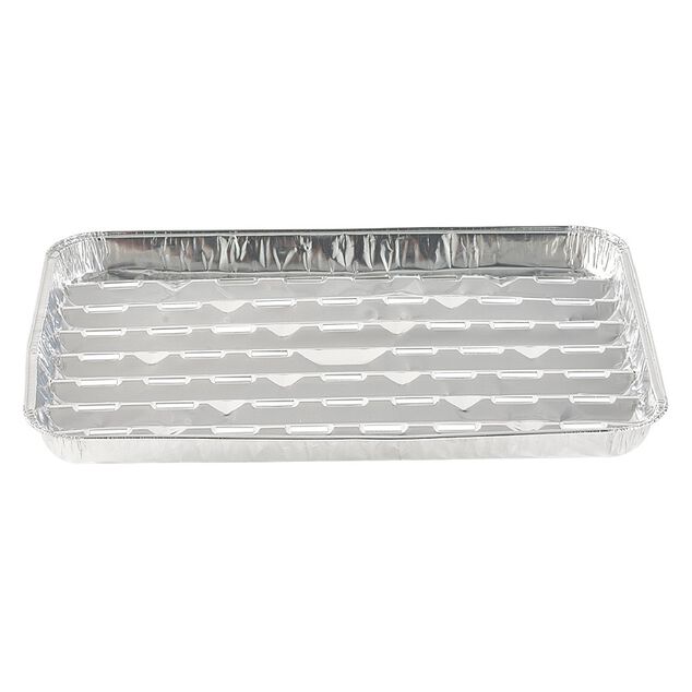 Barquette aluminium pour barbecue x5