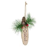 Décoration de Noël en bois à suspendre