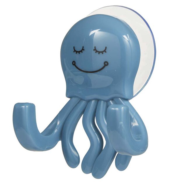 Crochet &agrave; ventouse pieuvre