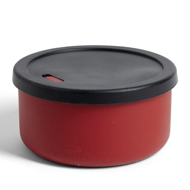 Bo&icirc;te alimentaire ronde en silicone 700ml - &Oslash;14,5xH.7cm