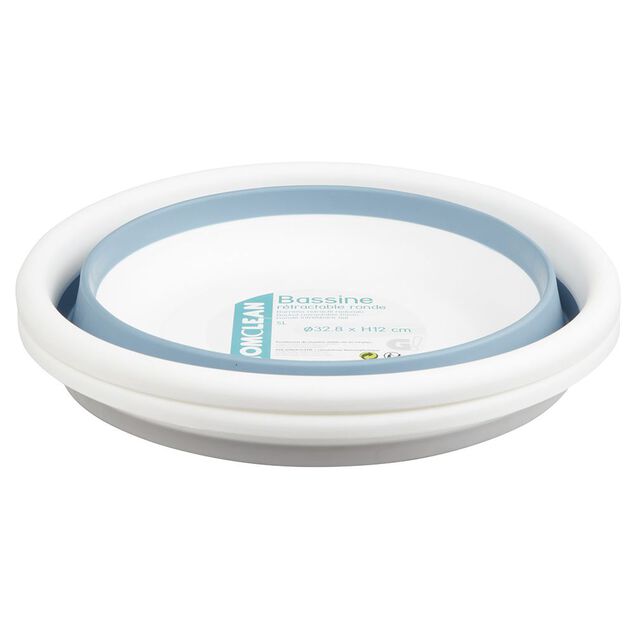 Bassine r&eacute;tractable 5L