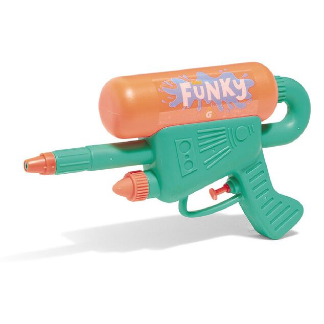 Pistolet &agrave; eau Funky color&eacute; L25,5cm (3 mod&egrave;les)