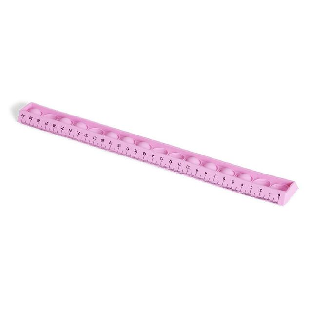 R&egrave;gle pop it rose L30cm