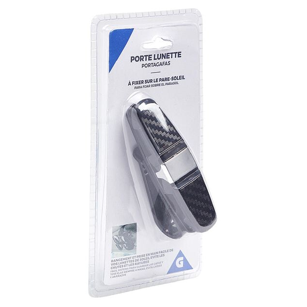 Porte lunettes de voiture noir