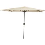 Parasol centr&eacute; HAVANE taupe