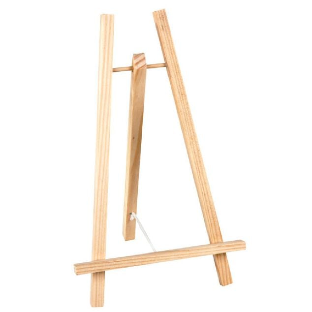 Chevalet de table en bois L17xH28 cm