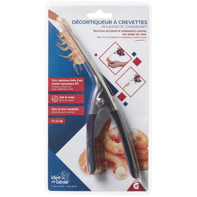 Décortiqueur à crevette inox