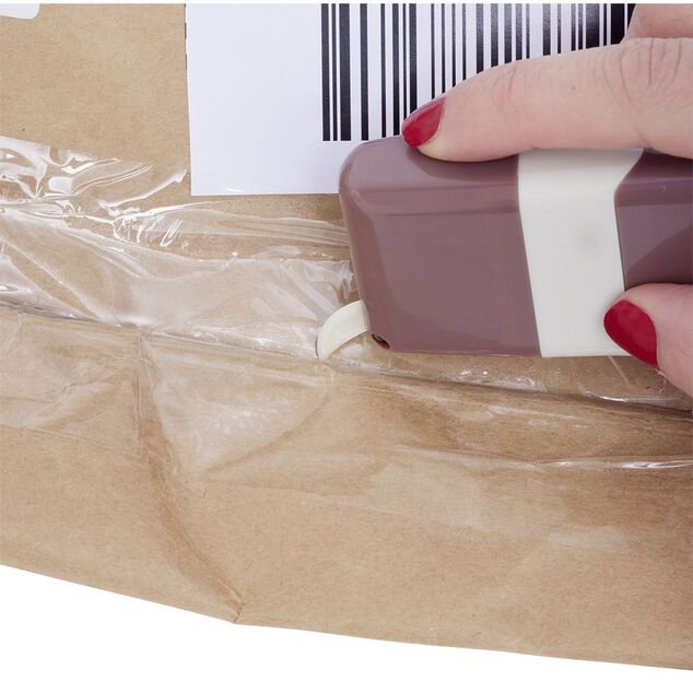 Effaceur d'adresse 2-en-1 ouvre colis et courrier