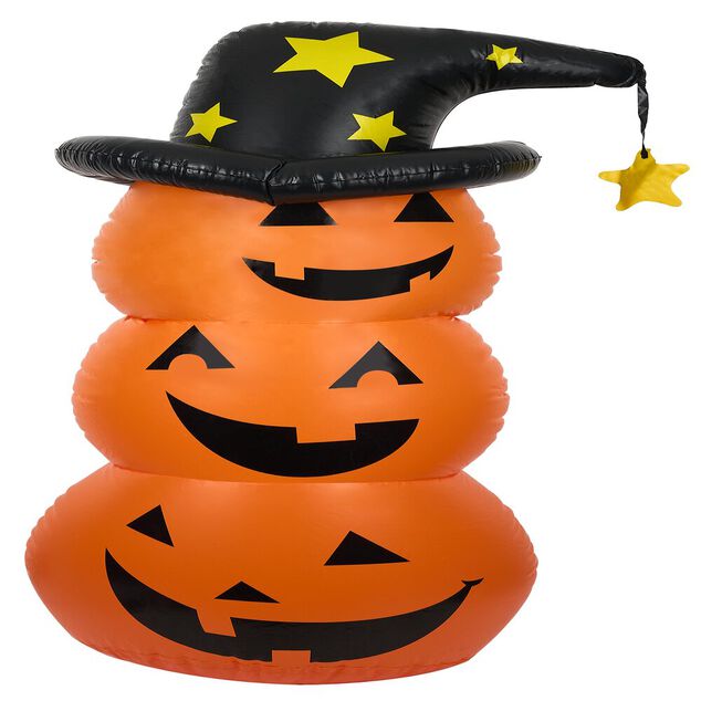 Citrouille Halloween gonflable 85x120cm