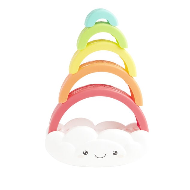 Nuage arc en ciel empilable 24x10xH22cm