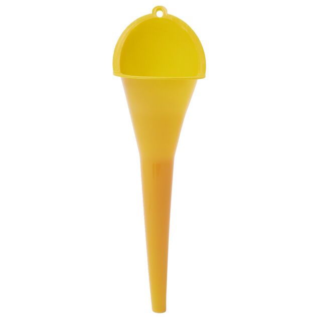 Entonnoir long en plastique orange 29x10xH8cm