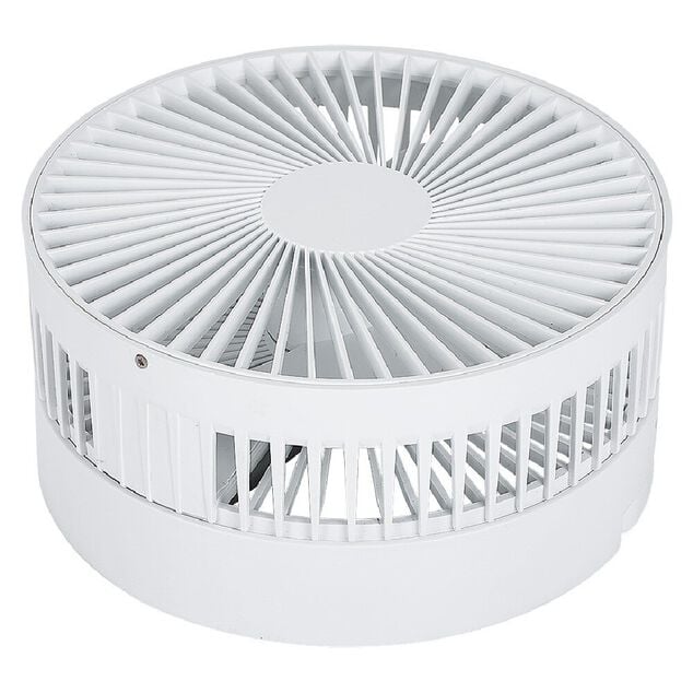 Ventilateur t&eacute;lescopique nomade blanc