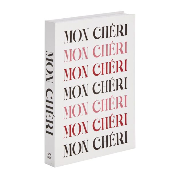 Bo&icirc;te forme livre th&egrave;me amour 22x16,5x&Eacute;p2,7cm