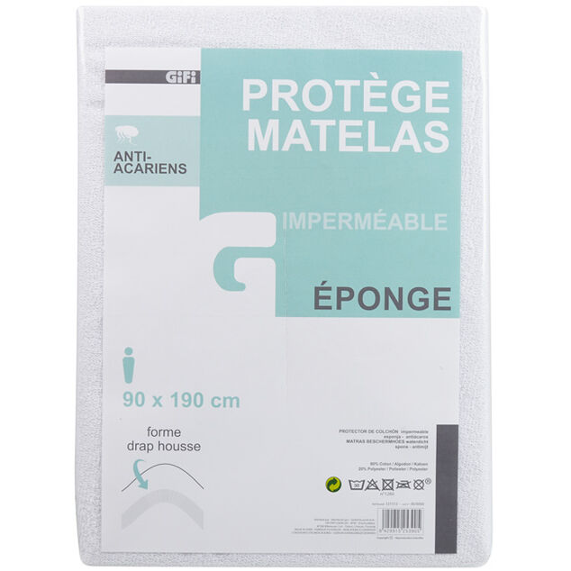 Al&egrave;se matelas imperm&eacute;able 90x190