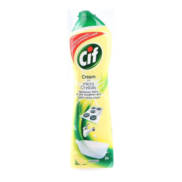 Cif cr&egrave;me &agrave; r&eacute;curer multi surfaces Citron 500ml