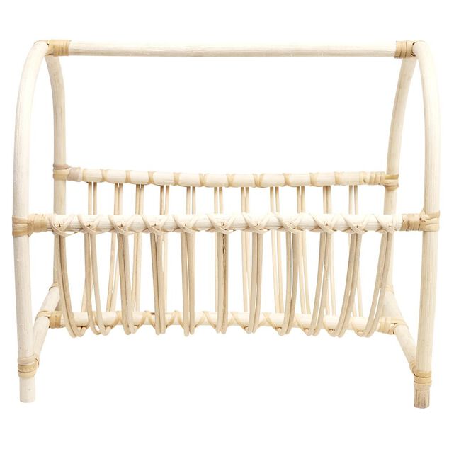 Range magazine en rotin