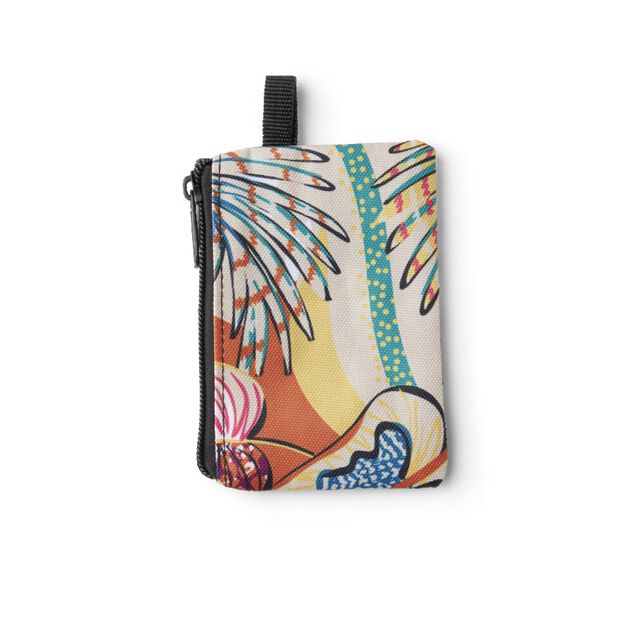 Porte monnaie polyester à imprimés - 3 modèles