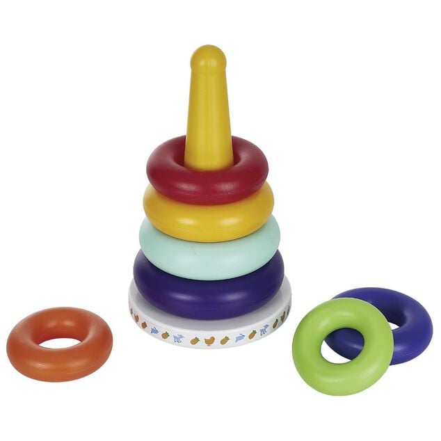 Jeu anneaux &agrave; empiler &eacute;veil musical