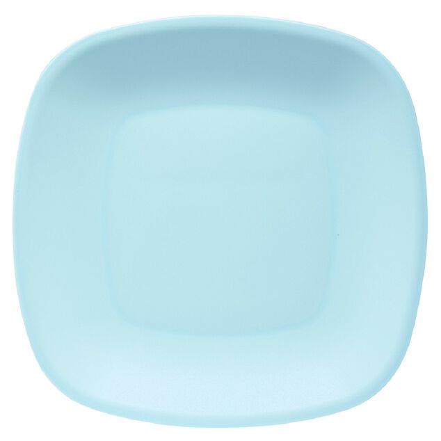 Lot de 3 assiettes color&eacute;es en plastique rigide