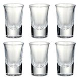 Lot de 6 verres &agrave; shooter 35ml H7cm