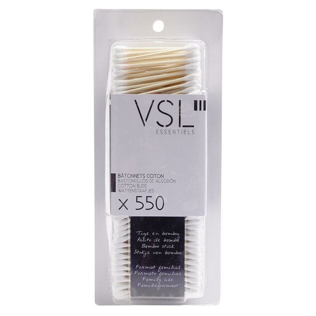 Coton tige en bambou x550