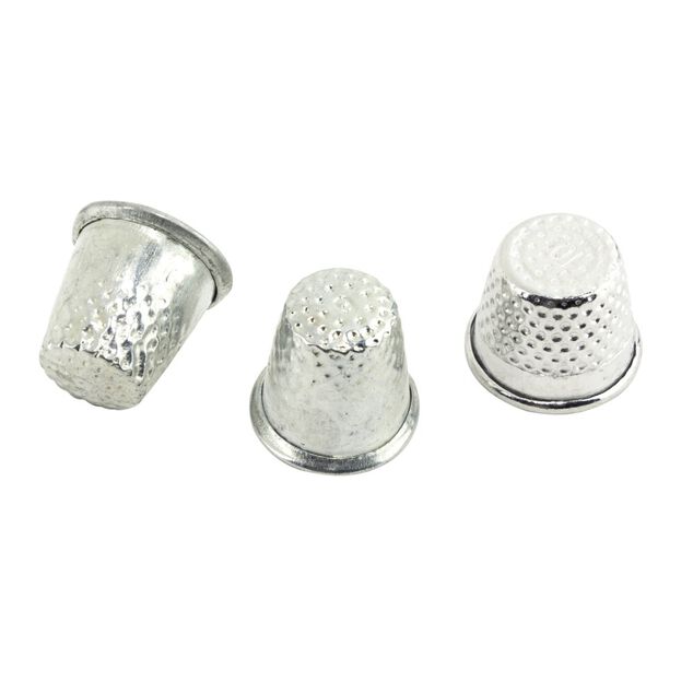 Set de 3 d&eacute;s &agrave; coudre Taille S/M/L
