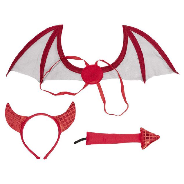Deguiz'box enfant Halloween diablesse Taille unique