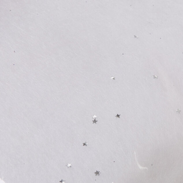 Tapis de neige paillet&eacute; village No&euml;l