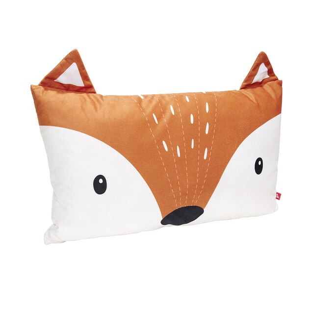 Coussin rectangulaire motif renard ou biche 30x50cm