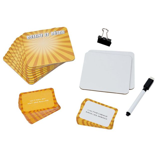 Jeu de soci&eacute;t&eacute; Dessine et D&eacute;cris