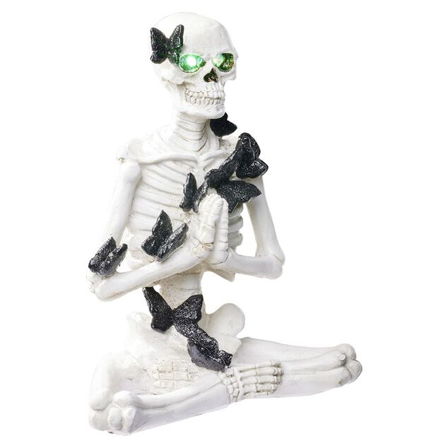 Squelette LED Halloween &agrave; poser