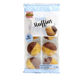 Mini muffin marbr&eacute; 8x22,5gr